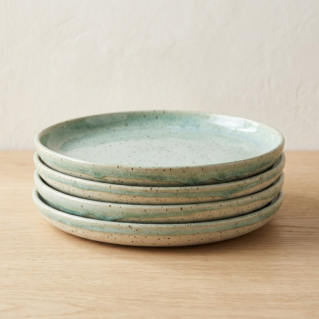 Harbor Stoneware Dinner Plates, Set of 4