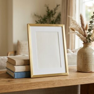 Brass Picture Frame, 5x7