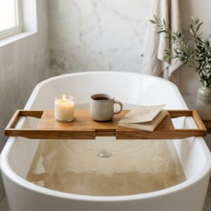 Teak Bath Tray