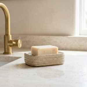 Stoneware Soap Dish