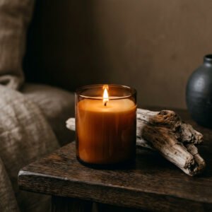 Driftwood & Amber Candle