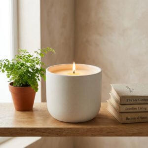 Ceramic Vessel Candle, Fig & Fern
