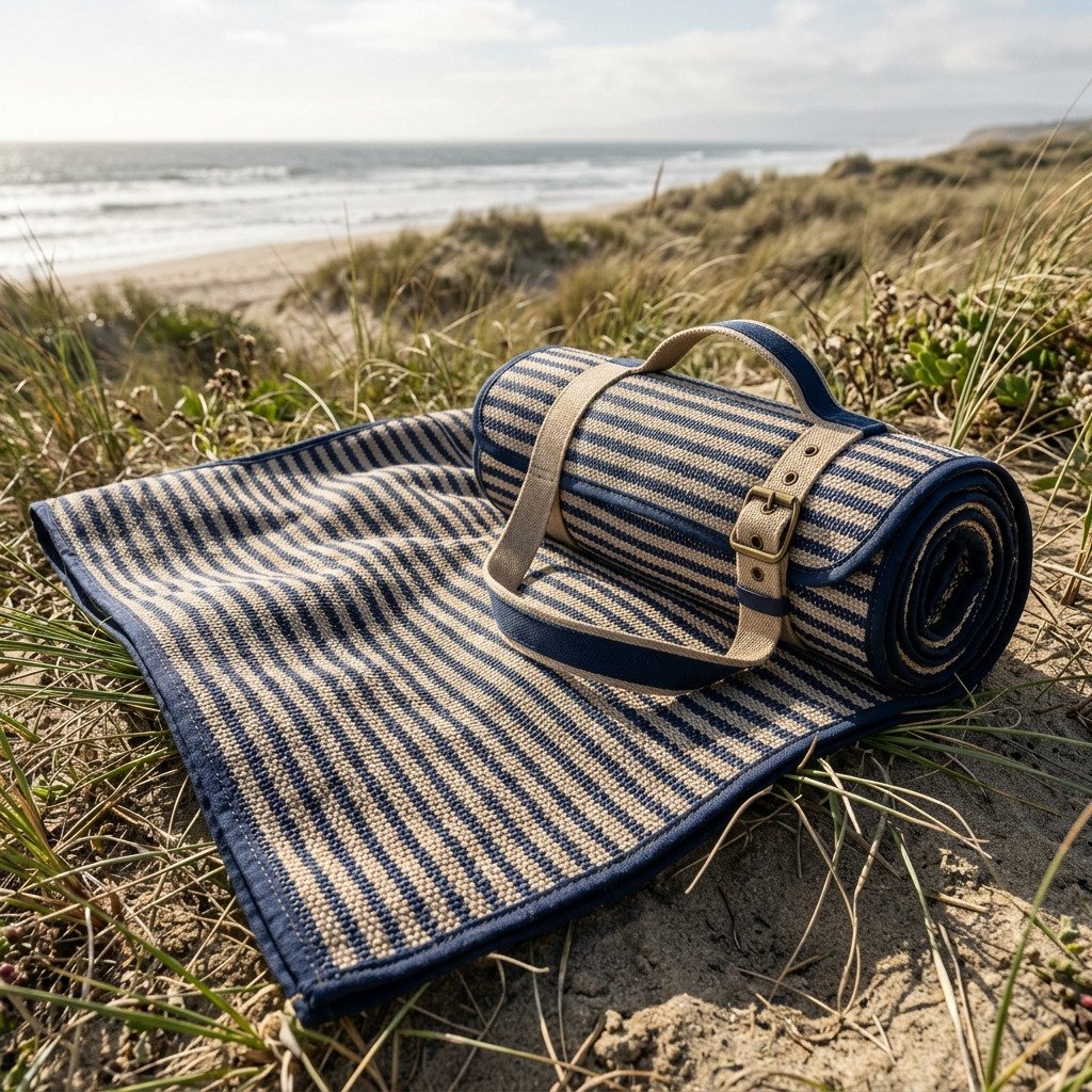 Recycled Sail Cloth Blanket