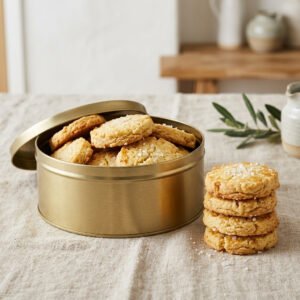 Sea Salt Butter Cookies Tin