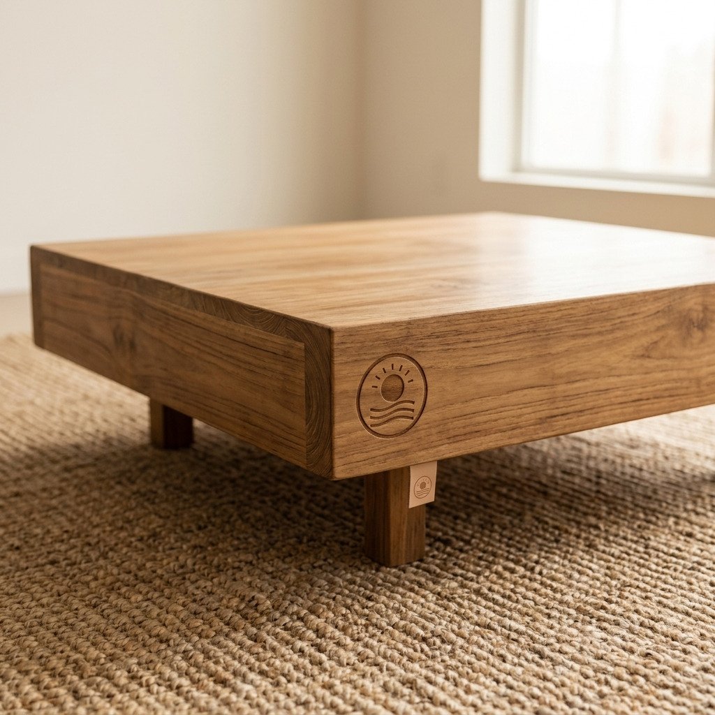 Reclaimed Teak Coffee Table