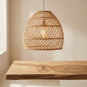 Rattan Pendant Light