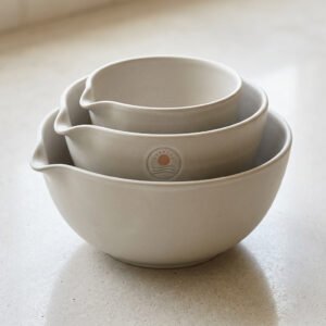 Stoneware Mixing Bowl Set