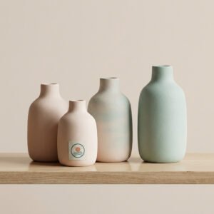 Ceramic Vase Trio