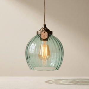 Handblown Glass Pendant Lamp