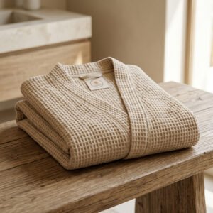 Cotton Waffle Robe